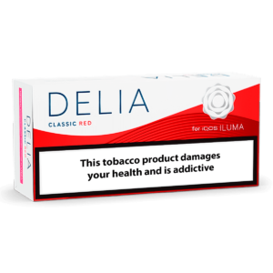 Delia Classic Red – Delia Sticks kopen bij puff-nl