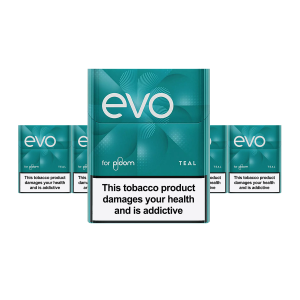 EVO Teal sticks voor Ploom AURA en Ploom X – slof met 200 sticks