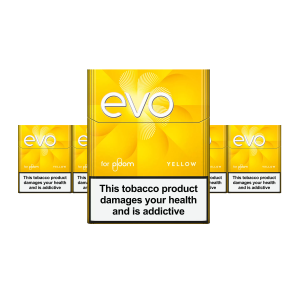 EVO Yellow sticks voor Ploom AURA en Ploom X – slof met 200 sticks