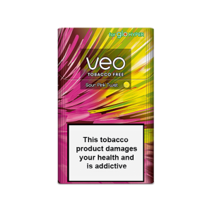 VEO Sour Pink Twist sticks voor glo Hyper – slof met 200 sticks