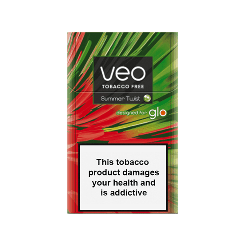 VEO Summer Twist sticks voor glo Hyper – slof met 200 sticks VEO Summer Twist sticks voor glo Hyper – slof met 200 sticks